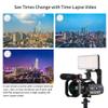 ORDRO UHD 4K Video Camera IR Night Vision Vlogging Camera for YouTube Digital Zoom Recorder with Microphone, Wide Angle Lens, LED Video Light, Handheld Stabilizer, Carrying Case,64GB Memory Card view 3