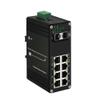 Industrial Gigabit Managed PoE Switch - 8 Ports 10/100/1000Mbps Web Management DIN Rail PoE Switch with 2 SFP Slots, Network PoE Switch Support Ring Network, VLAN, STP/RSTP view 1