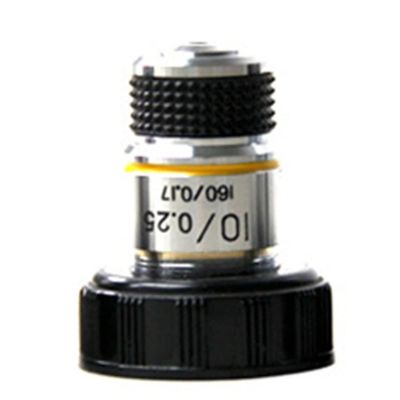 TYZK Microscope Kit 4X 10X 40X 100X Microscope Objective Lens Achromatic Objective Microscope Parts Microscope Lens Adapters (Color : 10)