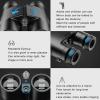 10x42 Binoculars, Compact Autofocus Binoculars, with Tripod Connector, Low Light Night Vision, for Bird Watching, Hiking, Climbing, for Adults, Kids view 4
