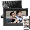 Nixplay Digital Touch Screen Picture Frame with WiFi - 10.1 Photo Frame, Connecting Families & Friends (Black/Silver) view 1