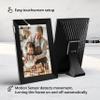 Nixplay Digital Touch Screen Picture Frame with WiFi - 10.1 Photo Frame, Connecting Families & Friends (Black/Silver) view 2