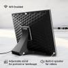 Nixplay Digital Touch Screen Picture Frame with WiFi - 10.1 Photo Frame, Connecting Families & Friends (Black/Silver) view 3