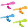 TRIIFON Phone Fan USB C, 4 Pack Mini Portable Cell Phone Fan for iPhone 16/15 and Android Cellphones with Type-C Port, Small Personal Travel Pocket Fans Summer Gadgets view 1