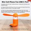 TRIIFON Phone Fan USB C, 4 Pack Mini Portable Cell Phone Fan for iPhone 16/15 and Android Cellphones with Type-C Port, Small Personal Travel Pocket Fans Summer Gadgets view 4