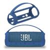 JCHPINE Silicone Cover Case for JBL Flip 6 Portable Bluetooth Speaker, Protective Carrying Holder for JBL Flip 6 Speaker Accessories (Blue Case) view 1