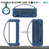 JCHPINE Silicone Cover Case for JBL Flip 6 Portable Bluetooth Speaker, Protective Carrying Holder for JBL Flip 6 Speaker Accessories (Blue Case) view 4