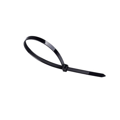 Nylon Cable Ties Self Locking Plastic Loop Wire Black, Wrap Strap Zip Organiser Fasten Tension Belt 100PCS (Size : 3.6x200mm)