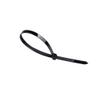 Nylon Cable Ties Self Locking Plastic Loop Wire Black, Wrap Strap Zip Organiser Fasten Tension Belt 100PCS (Size : 3.6x200mm) view 1