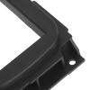 Car Stereo Receivers 182x53mm/7.2x2.1in Car DVD Frame, Black ABS Plastic Navigation Stereo Frame Dashboard Fit view 4