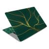 12.1 to 15.6 Inch Laptop Skin Sticker - Universal Netbook & Notebook Art Decal Protector Cover - Reusable Leaf Design view 1