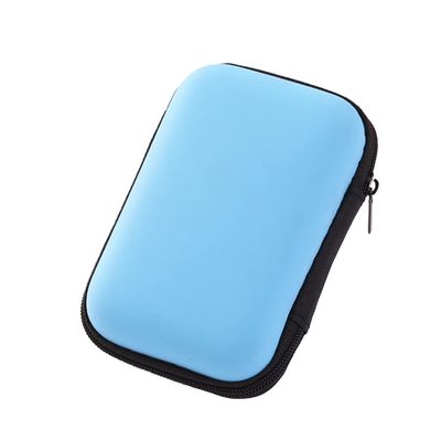 Cabilock Multi-use Earphone Bag and USB Cable Storage Organizer Eva Case for Travel Sky Pouch for Earphones Charging Cables and Accessories