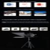 Desview 22inch Teleprompter Computer Laptop Prompter Support Word TXT PDF for DSLR Professional Cameras Video Recording News Live Interview, with Tripond, Suitcase, Wireless Remote and Foot Control view 4