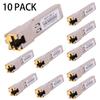 10PCS 1000BASE-T Gigabit SFP to RJ45 Copper Ethernet Modular Transceiver for Cisco,Meraki,Ubiquiti,D/TP Link,Supermicro,Netgear,Broadcom, 1.25G SFP-T CAT5E/CAT6 up to 100m Mikrotik S-RJ01 view 2