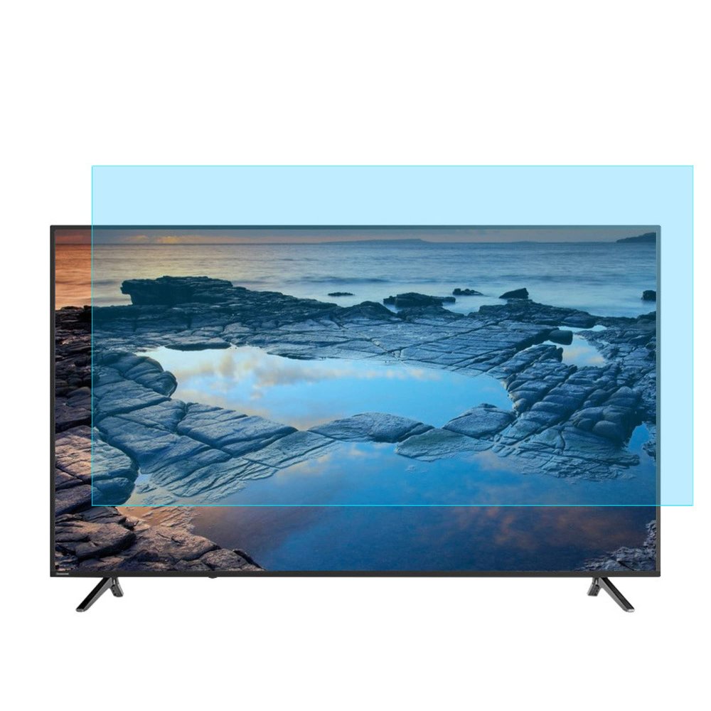 32-75 inch Smart TV Screen Protector Film Frosted Anti Glare/Anti Blue Light PET Monitor Filter, Make Light Soft and Sleep Better/A / 75 Inches 1645x930 mm