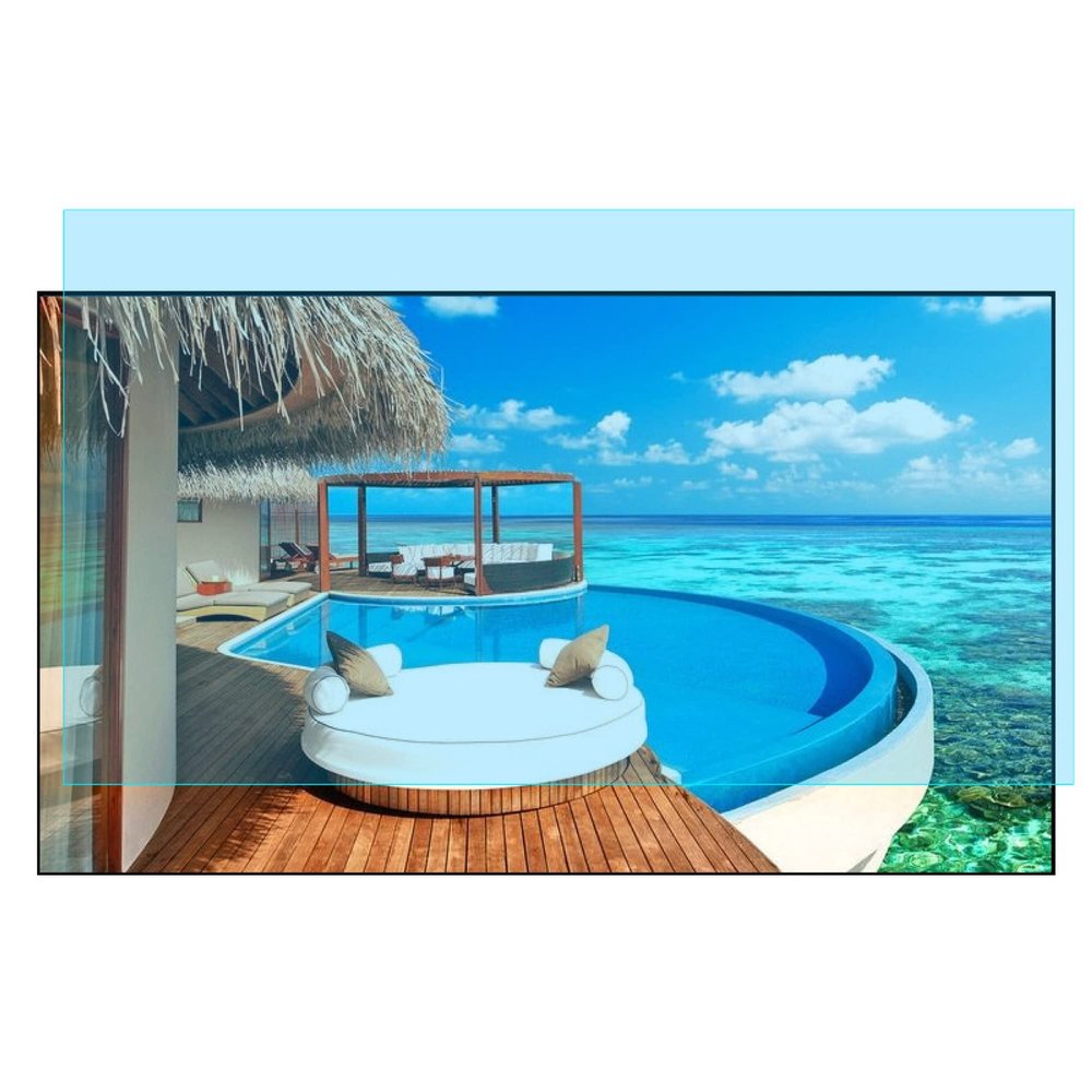 Matte TV Screen Protector 32-75 inch Anti-Glare/Anti Scratch Film Screen Filter Reduce Eye Fatigue and Eye Strain, for LCD,LED,OLED and QLED 4K HDTV/A / 52 Inches 1161x661 mm