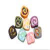KPREPUBLIC Cool Kit Handcraft Swiss Roll Sponge Cake Resin Artisan keycaps for mx stem Mechanical Keyboards Black Green Red Yellow Cyan (SwissRoll Purple Keycap x1) view 2