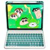 AnMengXinLing Keyboard Case for iPad Pro 11 2022/2021/2020, Case for iPad Pro 11 4th/3rd/2nd Generation with Keyboard and Pencil Holder Magnetically Detachable Wireless Keyboard, Teal view 1