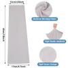 Chuarry 10 Pairs Plus Size Arm Sleeves for Men UV Sun Protection Cooling Ice Silk Oversized Cover Tattoo Sleeves Arm Wraps for Flabby Arms view 3