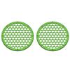 x XBS Color Matched HEX 8'' Speaker Grills(2 pcs) Fit for Harley Touring Lower Fairing and Tour Trunk Pack Speaker Lid 6 1/2 Speakers view 4