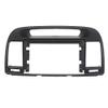 9'' Car Radio Stereo Fascia Frame Panel Trim w/Power Harness(16pin) for Toyota Camry 2000 01 02 03 04 05 06 (Black) view 3