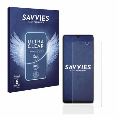 savvies Screen Protector Compatible with Samsung Galaxy A33 5G Protection Film Clear 6-Pack