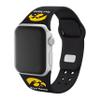 Affinity Bands Iowa Hawkeyes Custom HD Watch Band Compatible with Apple Watch (38/40/41mm (42mm Series 11) Long Black) view 3