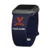 Affinity Bands Virginia Cavaliers Custom HD Watch Band Compatible with Apple Watch (38/40/41mm (42mm Series 11) Long Navy) view 1