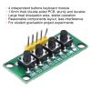 Push Button Switch Board 4 Key Keyboard Module with Pin Header for DIY Electronics Projects view 2