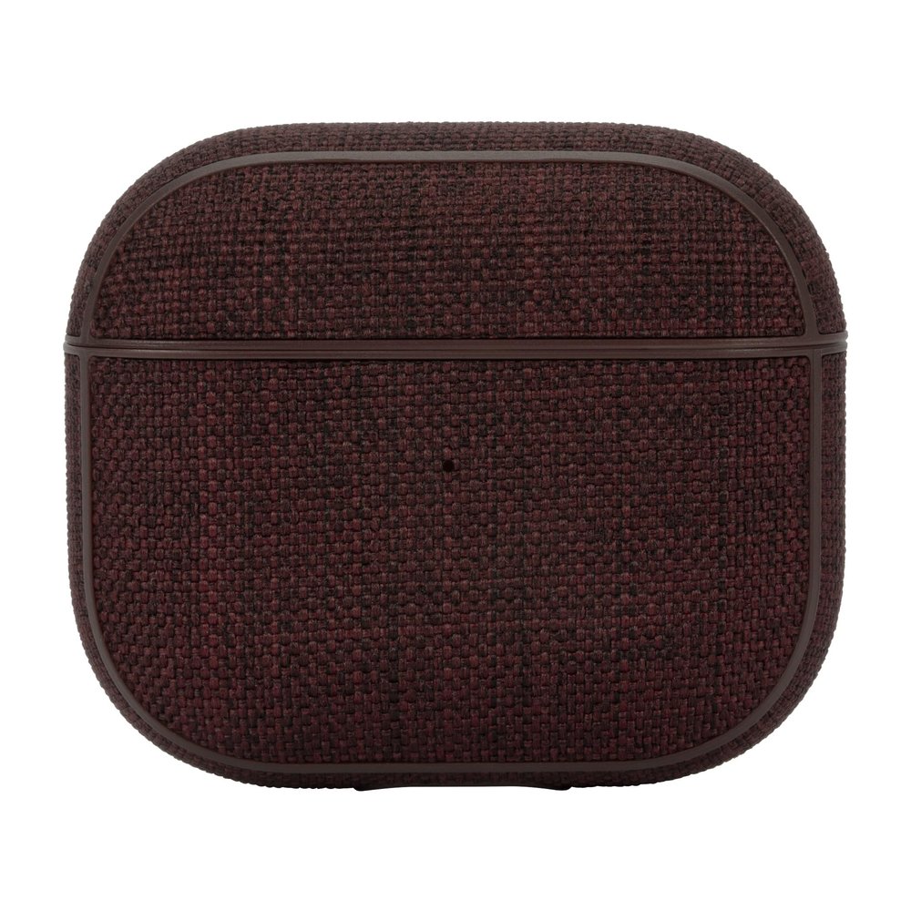 Incase Airpods Case in Woolenex - Airpod 3rd Generation Case - Durable, Lightweight and Protective Cover with Premium Fabric, Scratch-Resistant Design, and Precision Fit for Everyday Use - Deep Red