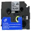 LM Tapes - Premium 1/2" (12mm) Black on Reflective Silver Compatible TZe P-Touch Tape for use with Brother PT-2030, PT2030, PT-2030AD, PT2030AD Ptouch Label Printer Includes Tape Size/Color Guide. view 2