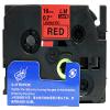LM Tapes - Premium 3/4" (18mm) Black on Red Compatible TZe P-Touch Tape for use with Brother PT-1600, PT1600, PT-1650, PT1650 Label Maker Includes Tape Size/Color Guide. view 2