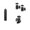CAMVATE Camera Handle Grip + 1/4"-20 Mini Ball Head & Shoe Mount + 1/4"-20 Mini Ball Head with Ceiling Mount view 1