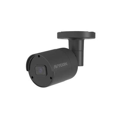 AVYCON AVC-NPB51F28(-G) AI Bullet H.265+ 5MP IP PoE Fixed 2.8mm Lens True WDR IP67 Built-in Microphone & MicroSD Slot (Gray)