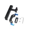 BGNing Stabilizer Side Handle Grip Handlebar Extend NATO Rail Clamp Mic Lights Stand Cold Shoe Mount Compatible with Ronin S SC Gimbal Handgrip (Kit C for cage) view 1