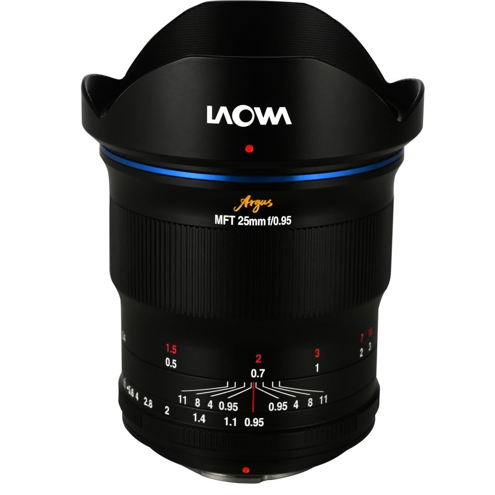 Laowa Argus 25mm f/0.95 MFT APO Lens