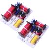 2 Pcs 3-Way HiFi Speaker Frequency Divider, 180W Audio Crossover Filter for Professional or Home Use view 1