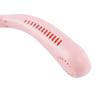 CHUNGHOP USB Hanging Neck Fan Portable Rechargable Bladeless Fan with 3 Speeds Strong Wind, 360 Cooling Hand-free Neck Fan for Office Home Travel (Pink) view 4