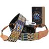 Padwa Lifestyle Colorful Camera Strap for Photographers - Double Layer Cowhide Ends,2" Pure Cotton Embroidered Woven Camera Straps,Universal Neck & Shoulder Strap Adjustable for All DSLR Cameras view 1