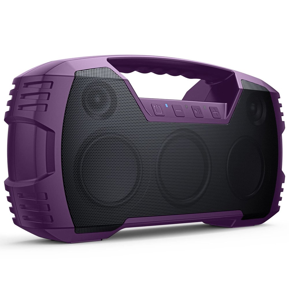 Houl Zallee IPX7 Waterproof Bluetooth Speaker, 40W Portable Wireless Speakers, 32H Playtime, Stereo Loud Sound, Deep Bass, with Handle, Bluetooth 5.0, Built-in Mic, for Party/Pool/Camping/Gifts