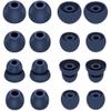 16pcs Navy Ear Tips Ear Buds Ear Gels Replacement for Beat s by dr dre Powerbeats Pro, JNSA Eartips Earbuds Eargels Compatible with Powerbeats Pro/Beat s X, SML and Double Flange, Navy view 1