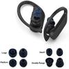 16pcs Navy Ear Tips Ear Buds Ear Gels Replacement for Beat s by dr dre Powerbeats Pro, JNSA Eartips Earbuds Eargels Compatible with Powerbeats Pro/Beat s X, SML and Double Flange, Navy view 2