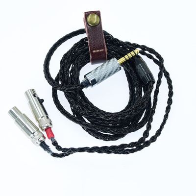 Arklove 4.4mm 4.4 to Balanced Earphone Headphone Upgrade Cable Silver Plated for Audeze Classic LCD 3 LCD-2 LCD2 LCD-4 4c 4z xc 2c 5 mx4 CRBN (13ft, Black)