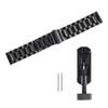 22mm Watch Band, For EIGIIS Military Smartwatch Straps, Stainless Steel Metal Replacement Straps Compatible for VALYV K22 Military Smartwatch/EIGIIS K22/EIGIIS K55 Smartwatch/Moowhsh HM09 Smartwatch view 4