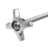 BGNing Thumb Tighten Screw, Knob Handle Screws, M6 M8 M10 Stainless Steel Hexagon Head Screw for Action Camera Accessory (Silver,M10*43) view 2