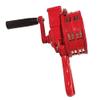 Aluminum Hand-Crank Operated Emergency Alarm, Siren Manual Outdoor Alarm Loud 110db (Green) view 3