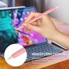 Dual Color Pen Sleeve for Apple Pencil 2nd Gen 2018 Peincil Pro 2024 Case Cover Bag Non-Slip Protection Soft Silicone Sleeve for iPad Pro Pen (for Apple Pencil 2nd, Purple) view 2
