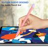 Dual Color Pen Sleeve for Apple Pencil 2nd Gen 2018 Peincil Pro 2024 Case Cover Bag Non-Slip Protection Soft Silicone Sleeve for iPad Pro Pen (for Apple Pencil 2nd, Purple) view 4