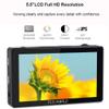 FEELWORLD LUT5 5.5 Inch Ultra High Bright 3000 nit Touch Screen DSLR Director Camera Field Monitor with F970 External Power and Install Kit 4K HDMI Input Output 1920X1080 IPS Panel view 3