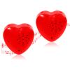 Civaner 2 Pack Voice Recorder for Stuffed Animal 20 Second Red Heart Voice Recorder Valentines Day Sound Recording Device Recordable for Plush Bears Toy view 1